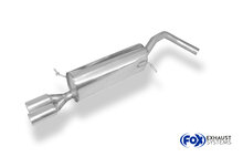 Fox Sportuitlaat Skoda Fabia RS 5J Sedan Achterdemper - 2x76 Type 13