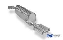Fox Sportuitlaat Skoda Fabia RS 5J Sedan Achterdemper - 2x76 Type 13
