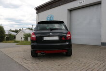 Fox Sportuitlaat Skoda Fabia Sedan Achterdemper - 160x90 Type 38