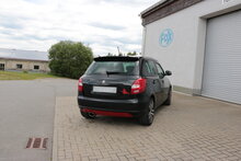 Fox Sportuitlaat Skoda Fabia Sedan Achterdemper - 140x90 Type 44