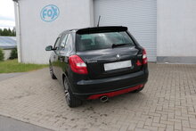 Fox Sportuitlaat Skoda Fabia Sedan Achterdemper - 140x90 Type 44