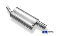 Fox Sportuitlaat Achterdemper voor Ford Fiesta GFJ - 1x80 Type 13