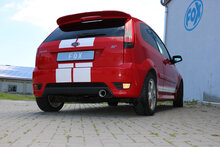 Fox Sportuitlaat Achterdemper voor Ford Fiesta MK6 ST150 - 1x90 Type 13