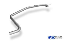 Fox Sportuitlaat Vervangingspijp voor de voordemper van de Ford Fiesta MK7/Fiste MK7 Sport benzine versie