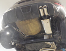 Fox Sportuitlaat Achterdemper voor Ford Fiesta MK7/ Fiesta MK7 Sport - 2x80 Type 25