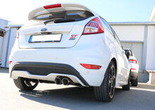 Fox Sportuitlaat Achterdemper voor Ford Fiesta MK7 ST200 - 2x90 Type 25