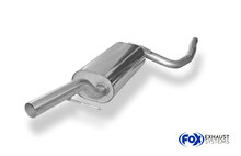 Fox Sportuitlaat Ford Focus MK1 DAW/DBW/DFW/DNW 1,4l Vorschalld&auml;mpfer