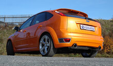 Fox Sportuitlaat Ford Focus MK2 ST achterdemper, dwarsuitgang rechts/links - 1x100 type 17 rechts/links