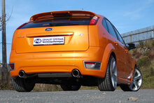 Fox Sportuitlaat Ford Focus MK2 ST achterdemper, dwarsuitgang rechts/links - 1x100 type 17 rechts/links