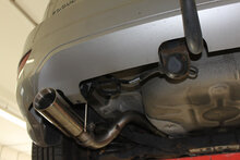 Fox Sportuitlaat Achterdemper Ford Focus MK2 Hatchback Facelift &Oslash;63,5 mm - 1x90 Type 24 enkelzijdig