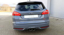Fox Sportuitlaat Ford Focus MK3 ST Turnier Diesel Achterdemper met dwarsuitlaat in het midden - 2x100 Type 25 midden