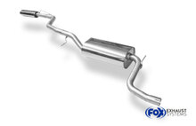 Fox Sportuitlaat Ford Focus MK3 Ecoboost - Turnpike/Estate Achterdemper Linker Uitlaat - 106x71 Type 32 Links