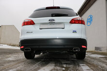 Fox Sportuitlaat Ford Focus MK3 Ecoboost - Turniker/Estate Achterdemper Rechts/Links Uitlaat - 145x65 Type 59 Rechts/Links
