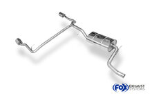Fox Sportuitlaat Ford Focus MK3 Ecoboost - Stationwagen met Stylingpakket Achterdemper Rechts/Links Uitlaat - 115x85 Type 32 Rechts/Links