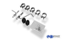 Fox Sportuitlaat Ford Focus MK3 Ecoboost - Stationwagen met Stylingpakket Achterdemper Rechts/Links Uitlaat - 115x85 Type 32 Rechts/Links