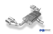 Fox Sportuitlaat Ford Focus MK4 ST-Line - Onafhankelijke wielophanging, uitlaatdemper achter, uitlaat links/rechts - 2x90 Type 25 links/rechts