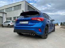 Fox Sportuitlaat Ford Focus MK4 ST-Line - Onafhankelijke wielophanging, uitlaatdemper achter, uitlaat rechts - 2x90 Type 25