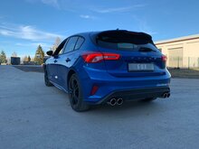 Fox Sportuitlaat Ford Focus MK4 ST-Line - Onafhankelijke wielophanging, uitlaatdemper achter, uitlaat links/rechts - 2x90 Type 16 links/rechts