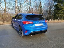 Fox Sportuitlaat Ford Focus MK4 ST-Line - Onafhankelijke wielophanging, achterdemper, uitlaat rechts/links - 1x100 Type 25 rechts/links