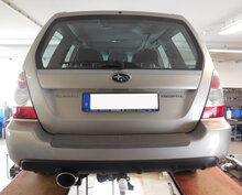 Fox Sportuitlaat Subaru Forester - SG Achterdemper - 129x106 Type 32