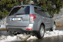 Fox Sportuitlaat Subaru Forester - SH Achterdemper rechts/links - 1x100 Type 16 rechts/links