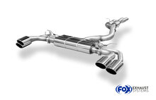 Fox Sportuitlaat CUPRA Formentor 4x4 - VZ5 achterdemper met 2 uitlaatkleppen - 2x115x85 type 44 rechts/links en voordemper