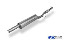 Fox Sportuitlaat VW Fox - 5Z voor de uitlaatdemper