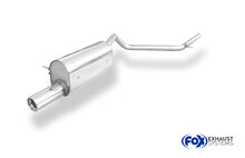 Fox Sportuitlaat VW Fox - 5Z Achterdemper - 1x80 Type 13