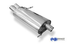 Fox Sportuitlaat Ford Galaxy WGR dubbele uitlaatdemper - 2x76 Type 13
