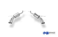 Fox Sportuitlaat Mercedes GL-Klasse X164 achterdemper rechts/links - 2x76 type 10 rechts/links