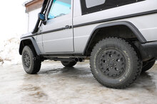 Fox Sportuitlaat Mercedes G-Klasse Cabriolet - 463 (zonder treeplanken) Achterdemper, zij-uitlaat - 2x80 Type 14