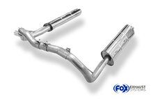 Fox Sportuitlaat Mercedes G-Klasse G500 - 453 Uitlaatsysteem vanaf katalysator - 2x70 Type 14