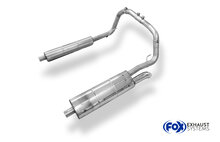 Fox Sportuitlaat Mercedes G-Klasse G500 - 453 Uitlaatsysteem vanaf katalysator - 1x70 Type 26