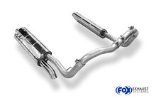 Fox Sportuitlaat Mercedes G-Klasse G500 - 453 Uitlaatsysteem vanaf katalysator - 1x70 Type 26