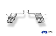 Fox Sportuitlaat Mercedes GLK X204 achterdemper rechts/links - 2x106x71 type 32 rechts/links