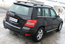 Fox Sportuitlaat Mercedes GLK X204 achterdemper rechts/links - 2x106x71 type 32 rechts/links