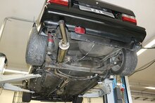 Fox Sportuitlaat VW Golf MK1 Cabriolet achterdemper &Oslash;63,5 mm - 1x63,5 Type 10 links