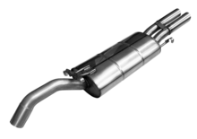 Fox Sportuitlaat VW Golf MK2 Type 19E Achterdemper - 2x55 Type 14