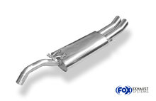 Fox Sportuitlaat VW Golf MK2 Type 19E Achterdemper - 2x76 Type 18