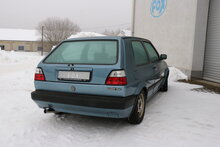 Fox Sportuitlaat VW Golf MK2 Type 19E Achterdemper - 1x63 Type 10