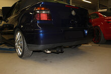 Fox Sportuitlaat VW Golf MK3/IV Cabriolet Achterdemper - 2x76 Type 10