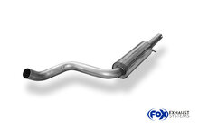 Fox Sportuitlaat Audi A3 Type 8L/ VW Golf MK4/ VW Beetle voordemper &Oslash;63,5 mm