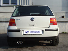 Fox Sportuitlaat VW Golf MK4 achterdemper - 2x76 Type 13