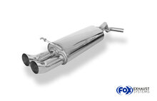 Fox Sportuitlaat VW Golf MK4 achterdemper - 2x76 Type 18