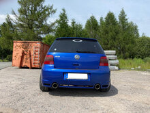 Fox Sportuitlaat VW Golf MK4 R32 Achterdemper Rechts/Links Uitlaat - 1x100 Type 16 Rechts/Links