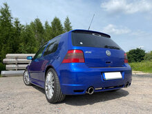 Fox Sportuitlaat VW Golf MK4 R32 Achterdemper Rechts/Links Uitlaat - 1x100 Type 16 Rechts/Links