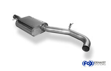 Fox Sportuitlaat VW Golf MK5 4motion - 1K middendemper &Oslash;70mm