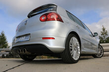 Fox Sportuitlaat VW Golf MK5 R32 achterdemper, middenuitlaat - 2x100 Type 16