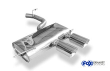 Fox Sportuitlaat VW Golf MK5 R32 achterdemper, middenuitlaat - 2x100 Type 25
