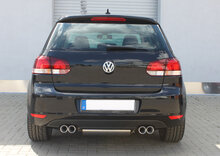Fox Sportuitlaat VW Golf MK6 achterdemper rechts/links - 2x80 type 13 rechts/links